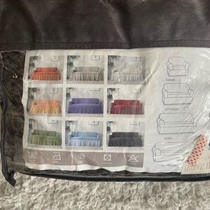 Never used, dark brown couch cover.